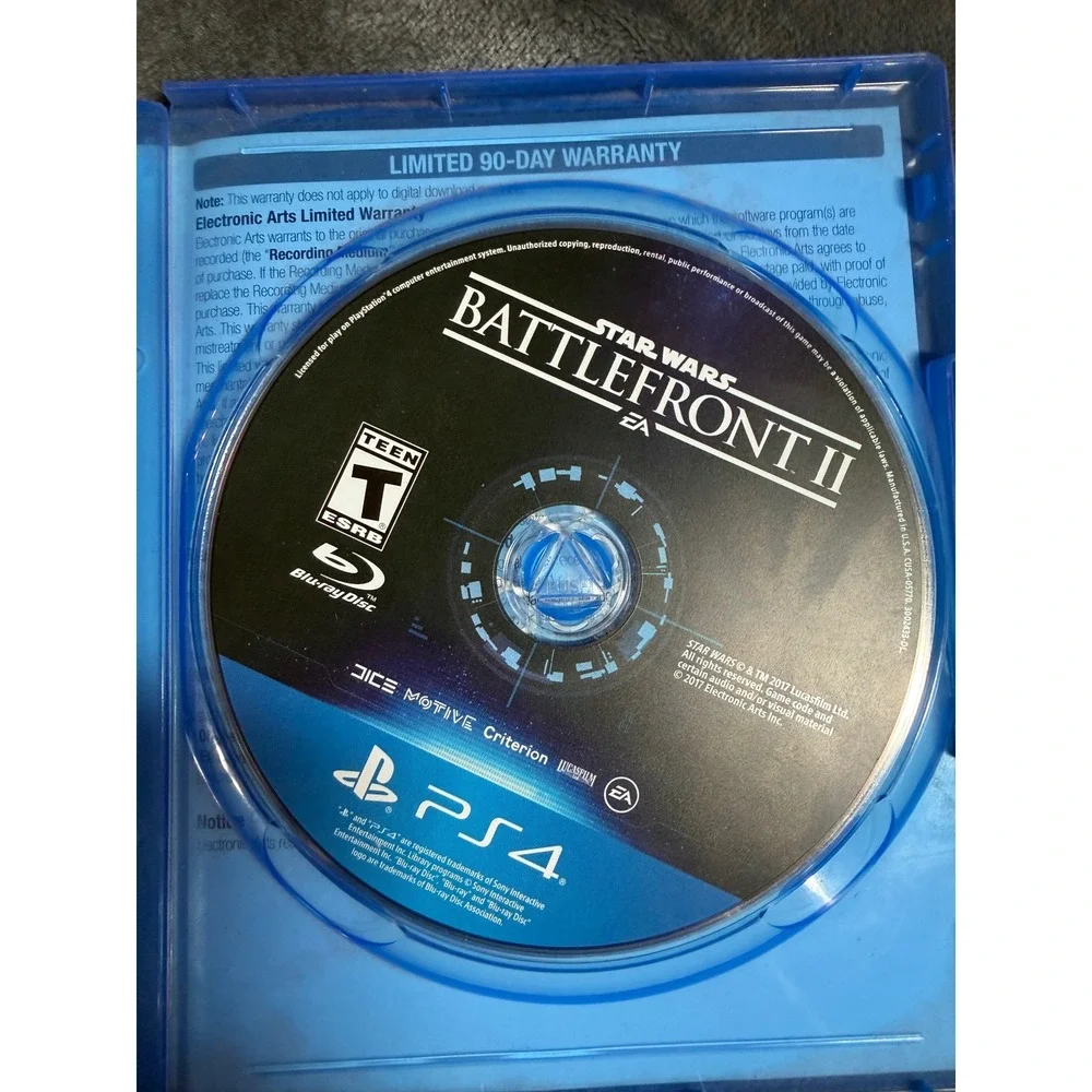 Star Wars Battlefront II PS4 PlayStation 4 EA DICE 2017 Game Action Shooter